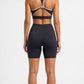 Conjunto Fitness Bicolor Preto/Nude