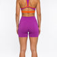 Conjunto Fitness Bicolor Roxo/Laranja