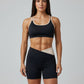 Conjunto Fitness Bicolor Preto/Nude