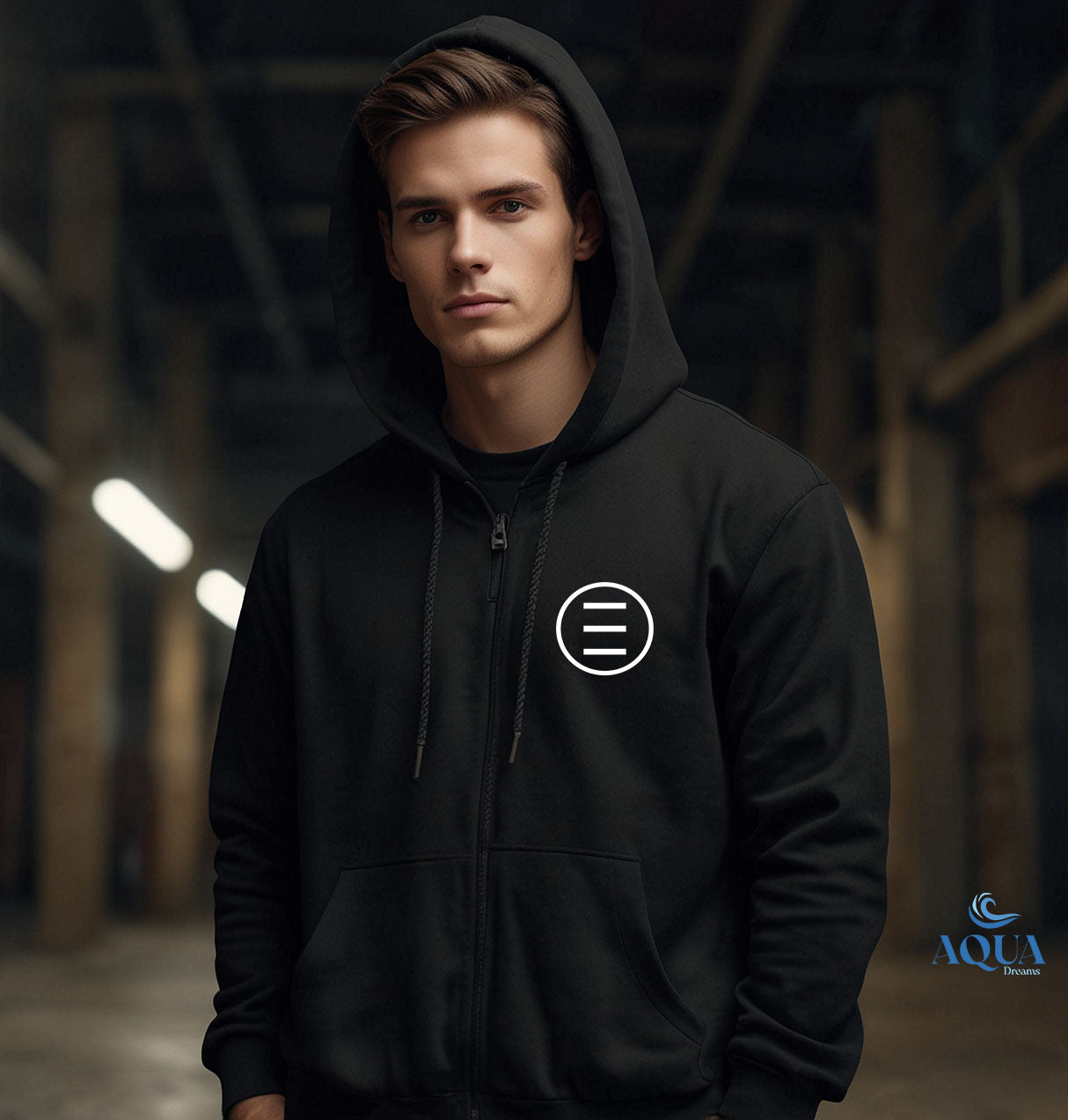 Moletom Algodão com Ziper Unisex