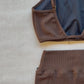 Conjunto Fitness- Leggings e Top Canelado