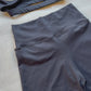 Conjunto Fitness Bicolor Preto/Nude
